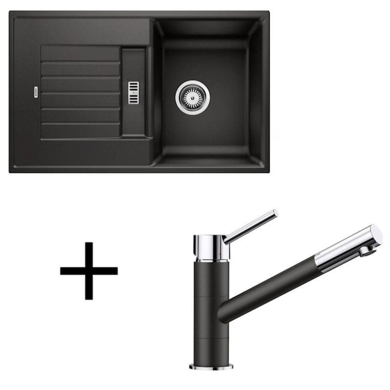 Blanco set Zia 45 S + Kano silgranit biela soft 1