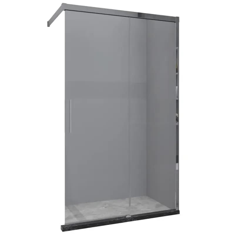 Sprchová stena Walk-In Relax 100x200 chróm
