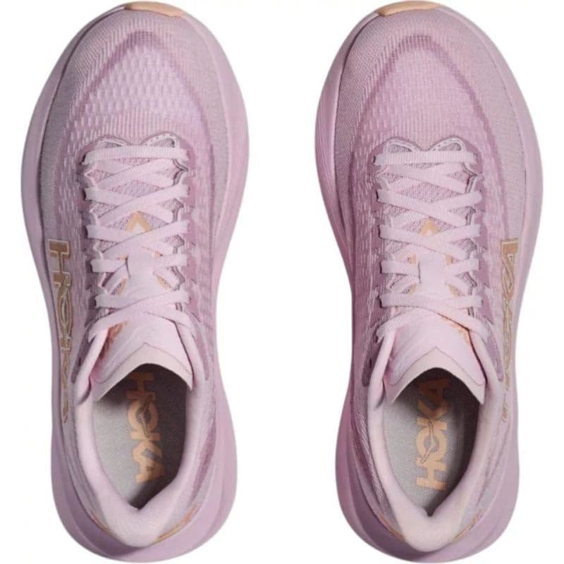 Dámska bežecká obuv HOKA Mach 7 W lilac cream tangerine glow 3