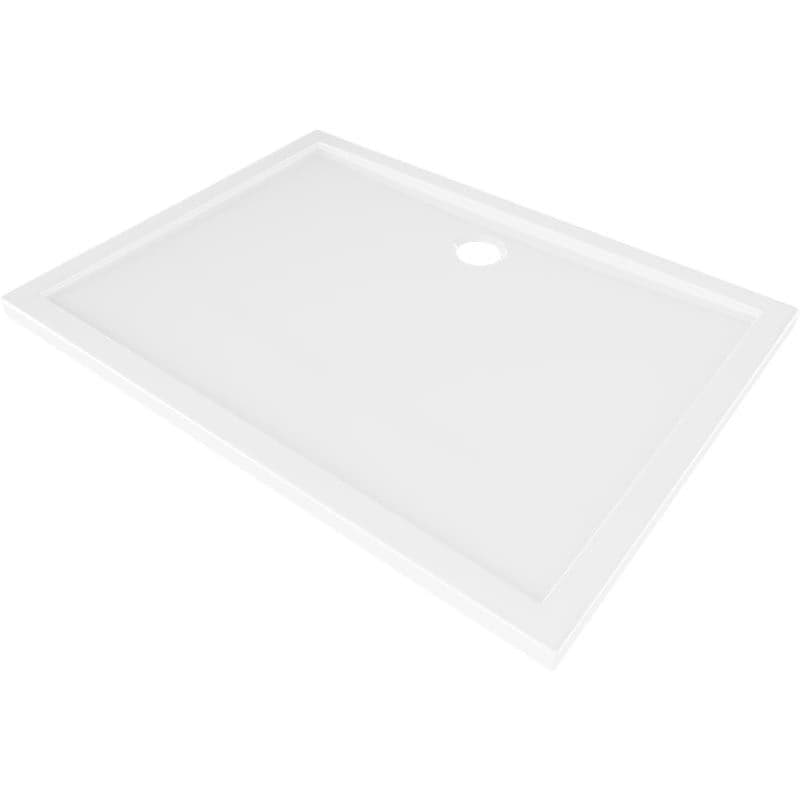 MEXEN - Flow sprchová vanička obdĺžniková slim 80 x 100, biela lesk 46R108010 1