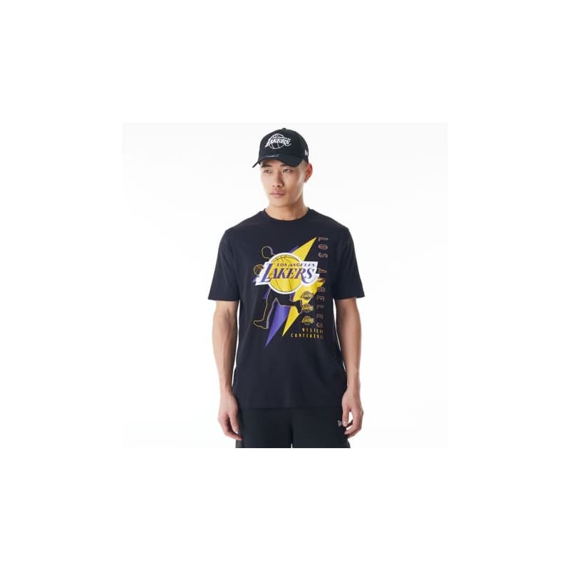 Tričko s krátkym rukávom NEW ERA NBA Player graphic table tee LOSLAK 1