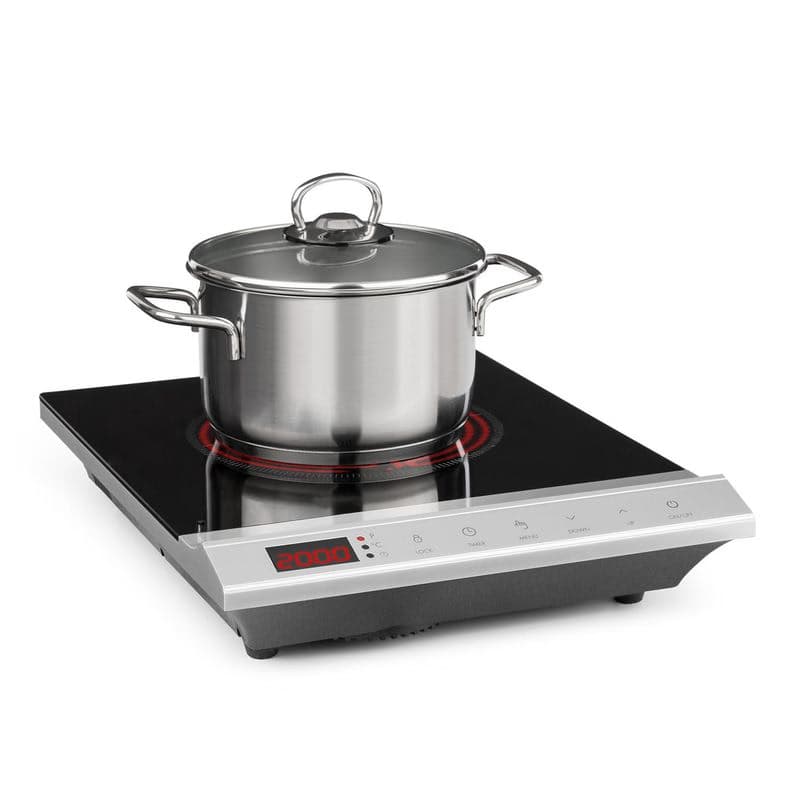 Klarstein MisterCook, infračervený varič, 2000 W, 90 - 650 °C, časovač, strieborná 1