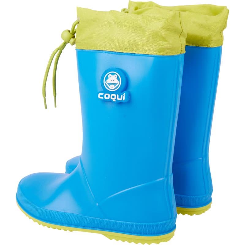 Chlapčenské gumáky COQUI Rainy Collar sea blue citrus flash 3