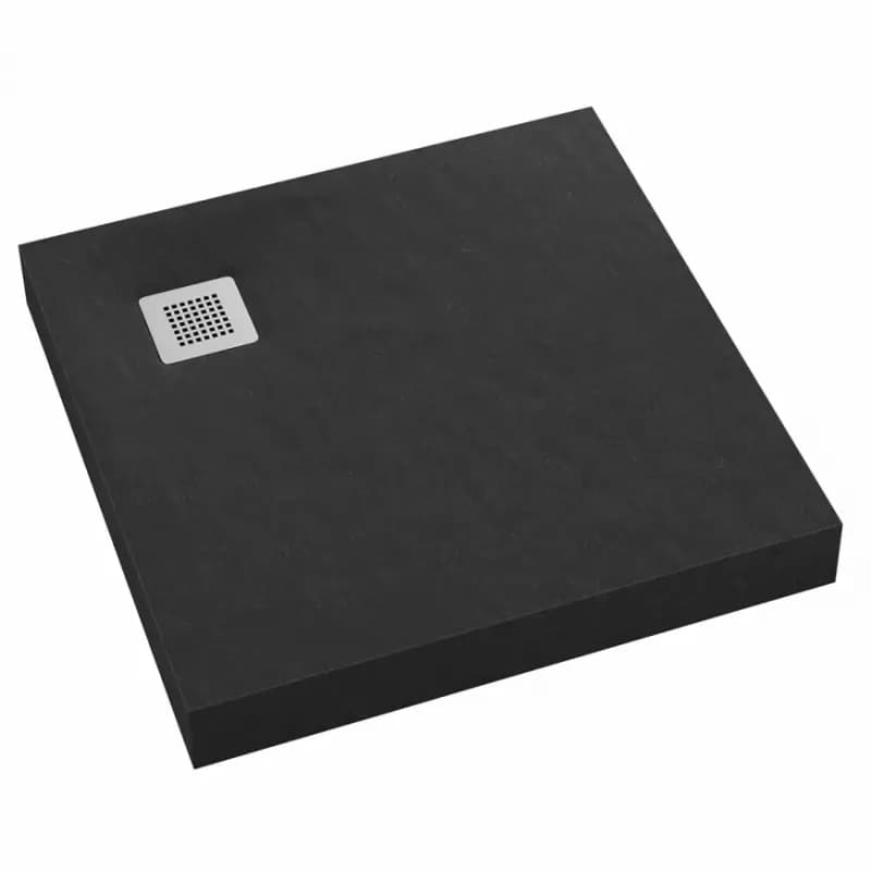 Sprchová vanička New Horizons Black Stone 90x90x12 3.3301/C/ST-M2 1