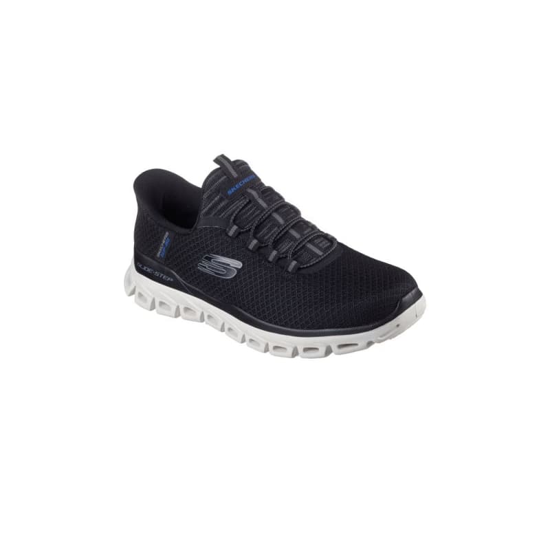Pánska rekreačná obuv SKECHERS Glide Step Noxus Slip-Ins M black white 1
