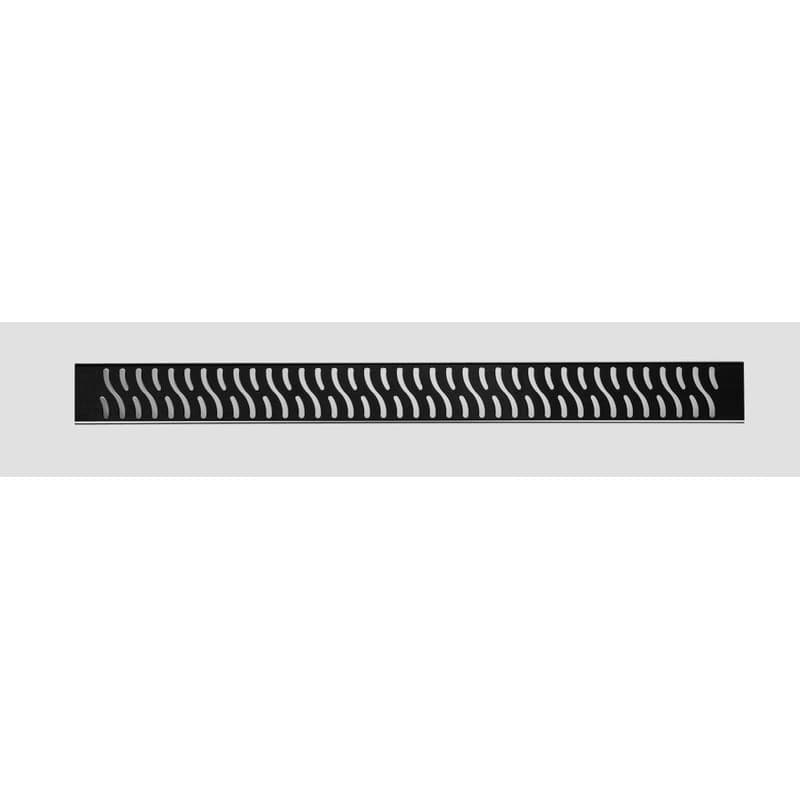 HOPA - Odtokový žľab Standardline BLACK - Dĺžka - 80, Variant roštu - Harmony OLPZLABST79BH 4