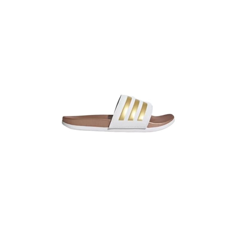 Dámske šlapky (plážová obuv) ADIDAS Adilette Comfort W cloud white cloud white matte gold