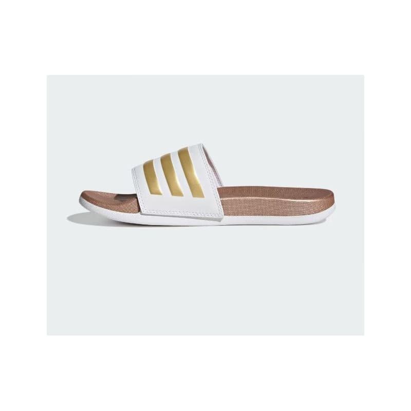 Dámske šlapky (plážová obuv) ADIDAS Adilette Comfort W cloud white cloud white matte gold 2