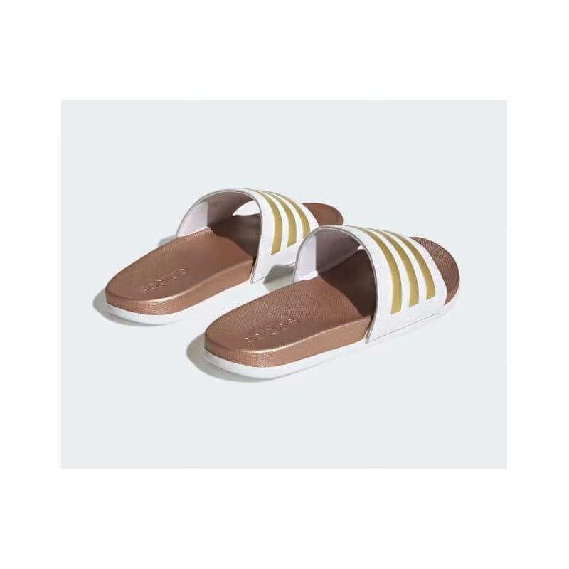 Dámske šlapky (plážová obuv) ADIDAS Adilette Comfort W cloud white cloud white matte gold 6