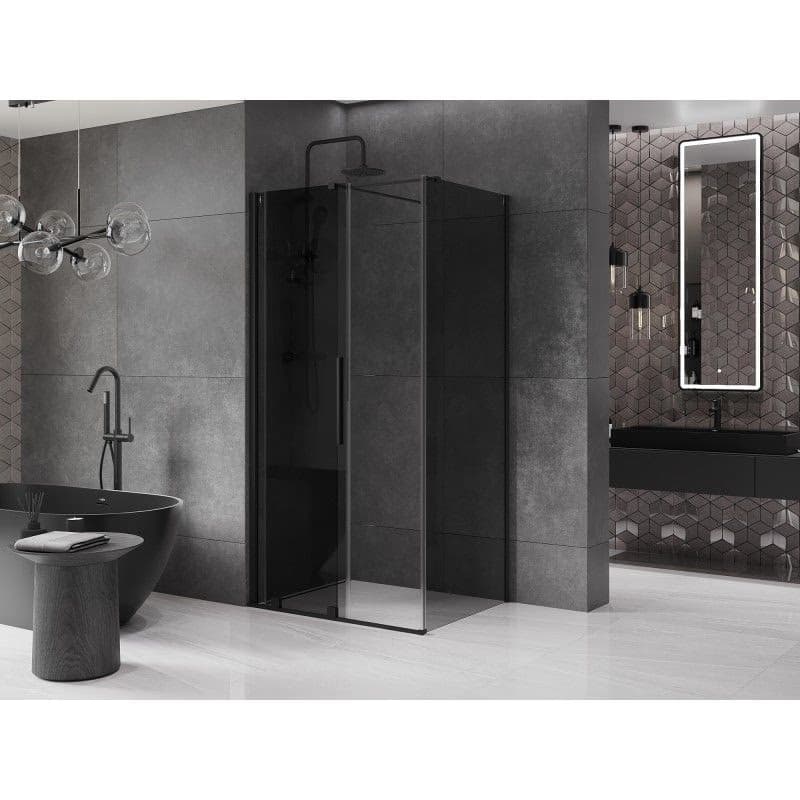 MEXEN/S - Velár sprchovací kút, posuvné dvere 120 x 75, grafit, čierna 871-120-075-41-70 3
