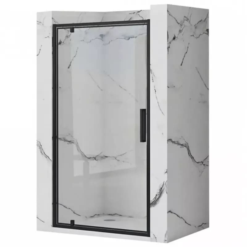 Sprchové dvere Rapid Swing 100x195 black Rea K6410