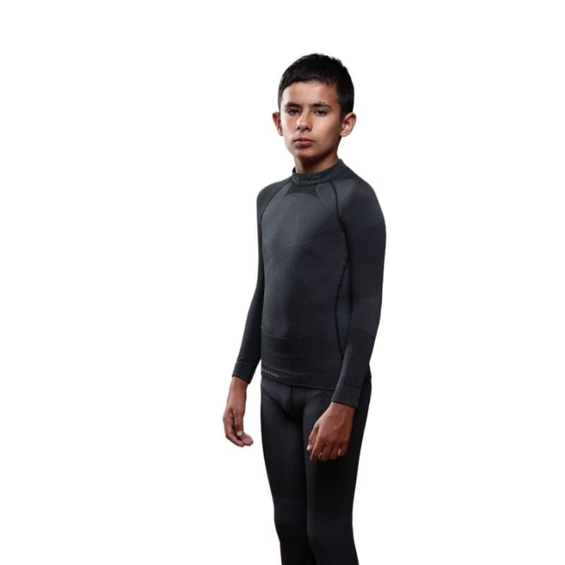 Juniorské termo tričko s dlhým rukávom BLIZZARD Essential long sleeve junior, anthracite 5