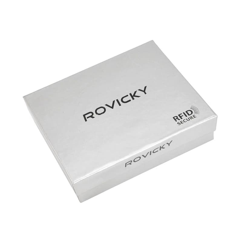 Pánska peňaženka bez mincovníka Rovicky TW-01-RVT 3