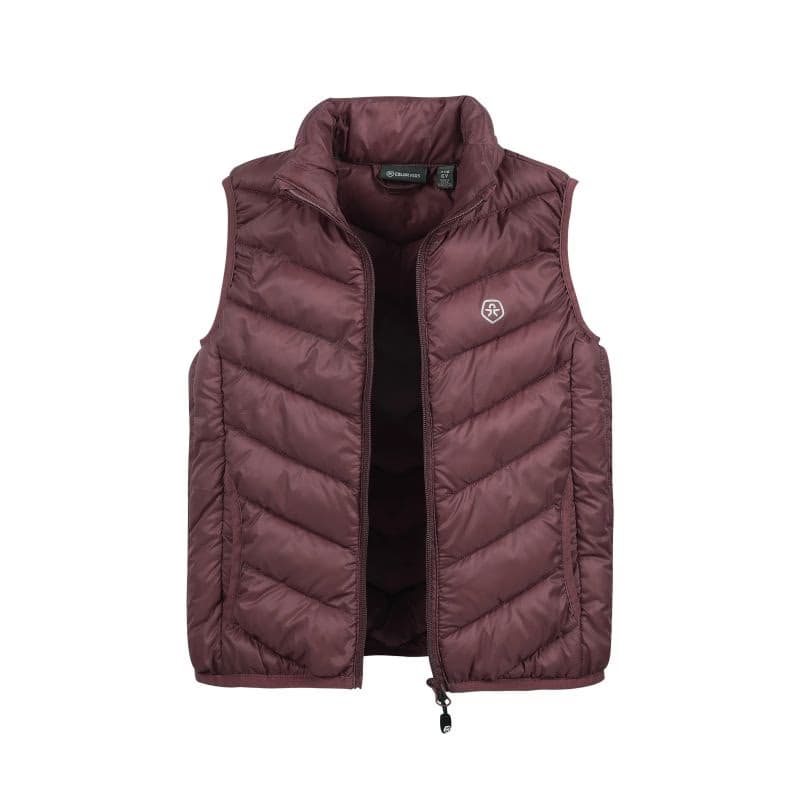 Detská vesta COLOR KIDS Waistcoat Quilted - Packable, fudge 2