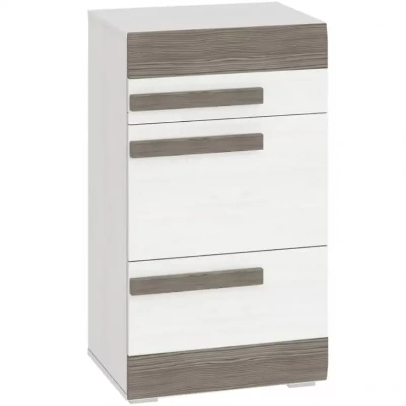 Skrinka na topánky Blanco 20 96 borovica snežná/new grey