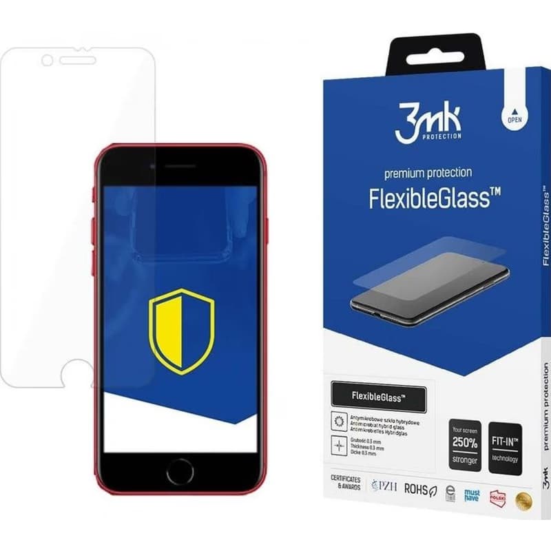 3mk hybridné sklo FlexibleGlass pre Apple iPhone SE (2020/2022) 2