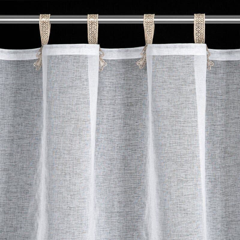 ArtFir Záclona MELISSA PU | biela 140 x 250 cm 4