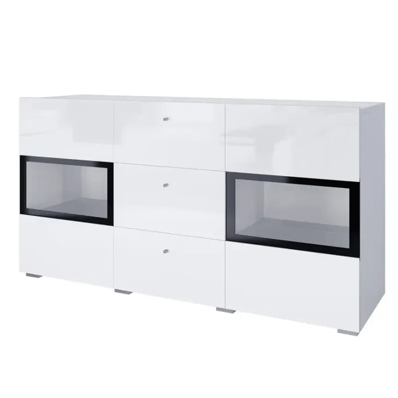 Komoda Baros 26 2d3s Biela