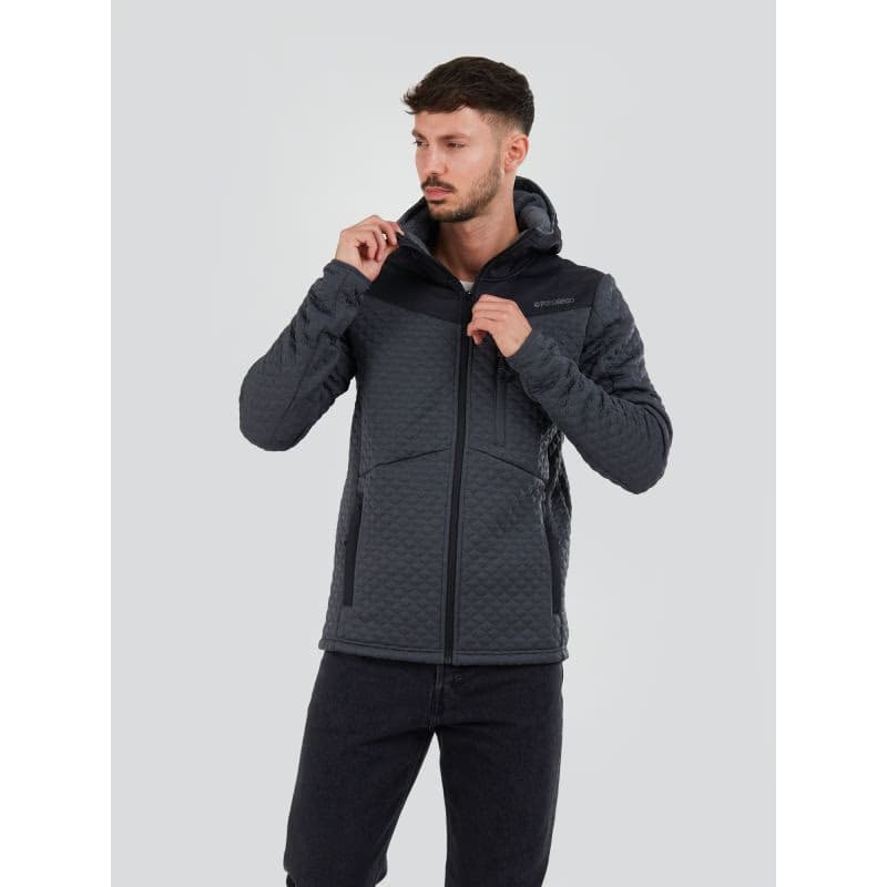 Pánska mikina so zipsom FUNDANGO Ashford Insulated Fleece Jacket-755-steel 2
