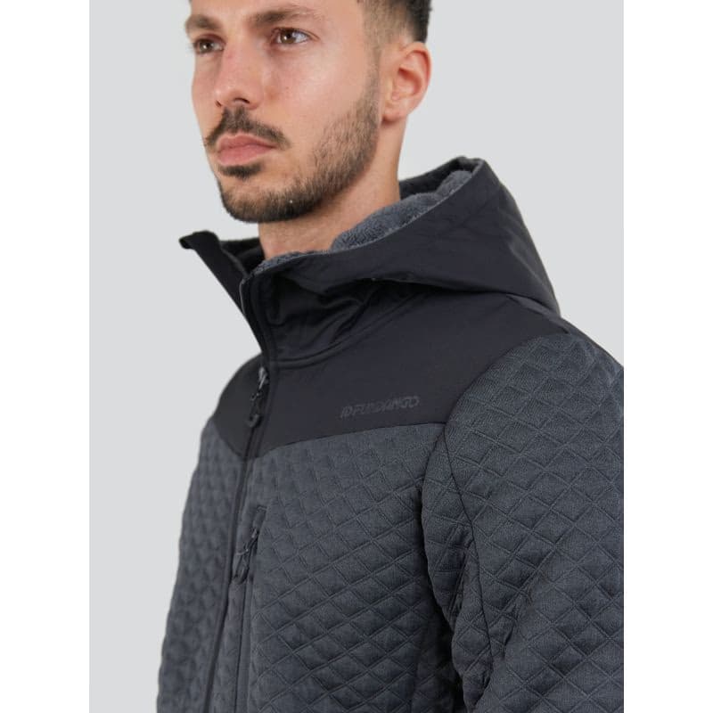Pánska mikina so zipsom FUNDANGO Ashford Insulated Fleece Jacket-755-steel 5