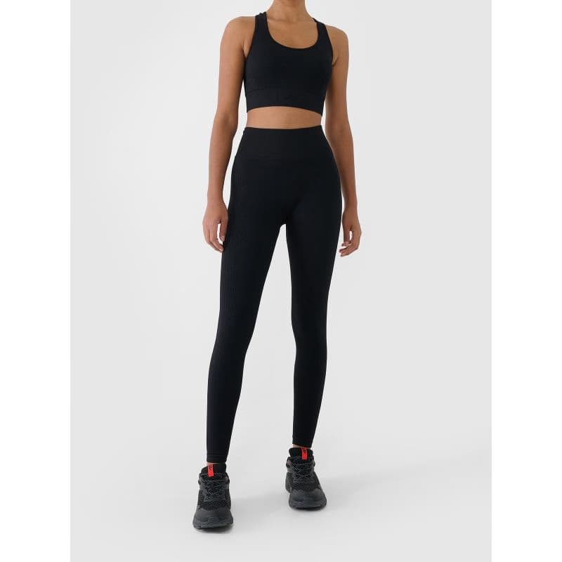 Dámske legíny 4F TIGHTS FNK F420-20S-DEEP BLACK 3