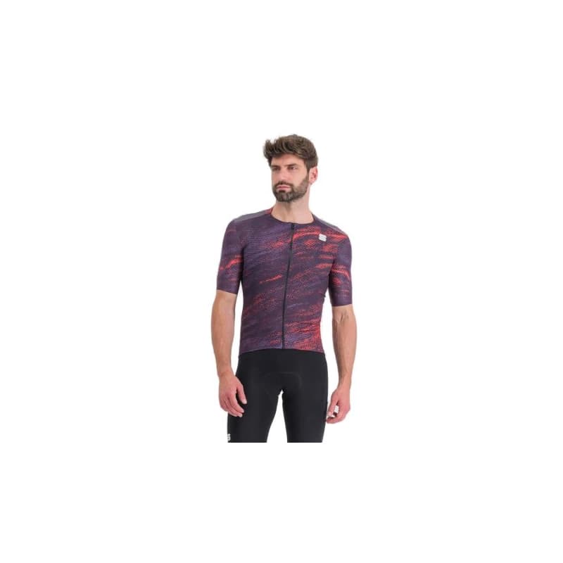 Pánsky cyklistický dres s krátkym rukávom SPORTFUL Cliff supergiara jersey, nightshade