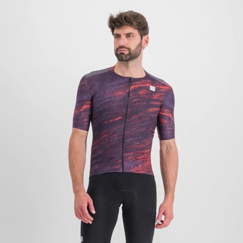 Pánsky cyklistický dres s krátkym rukávom SPORTFUL Cliff supergiara jersey, nightshade 2