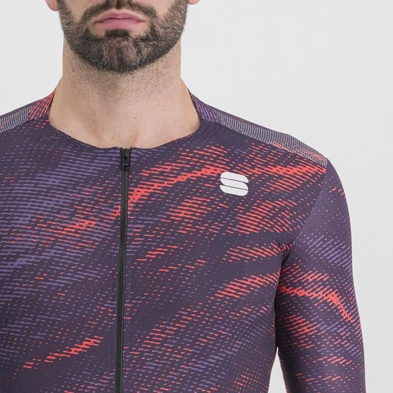 Pánsky cyklistický dres s krátkym rukávom SPORTFUL Cliff supergiara jersey, nightshade 5