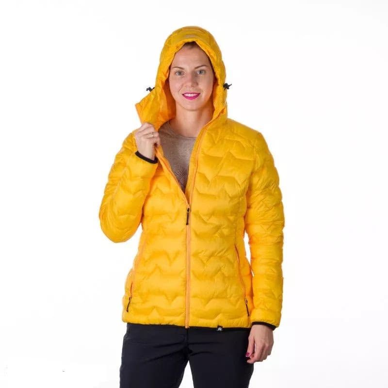 Dámska turistická bunda NORTHFINDER ELMA-314-goldenyellow 3