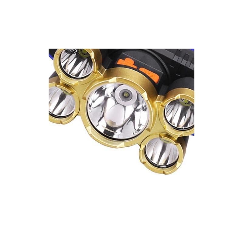 AKU Čelovka 5xLED typu CREE 2