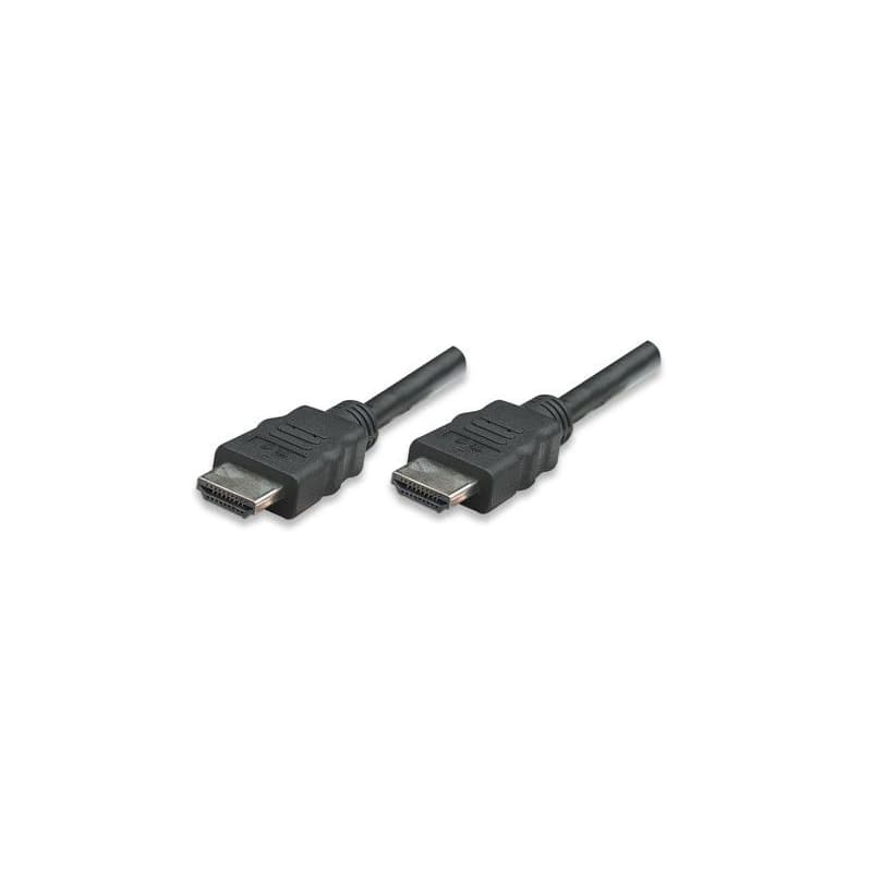 MANHATTAN kábel HDMI s Ethernetom, tienený, 1m, Black 1