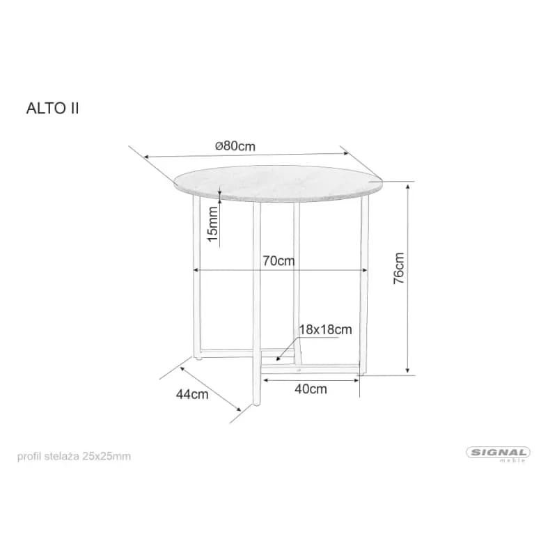 Stôl Alto II 4
