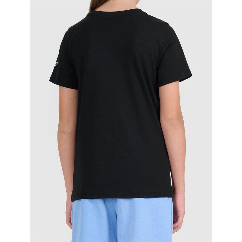 Dievčenské tričko s krátkym rukávom 4F JUNIOR TSHIRT F2938-20S-DEEP BLACK 3