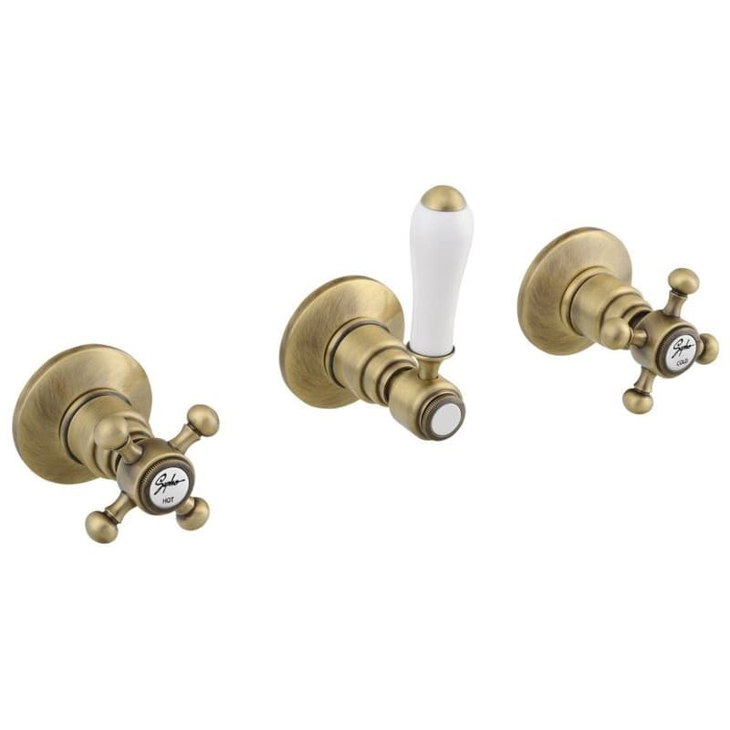 SAPHO - ANTEA podomietková sprchová batéria, 2 výstupy, bronz SET305-106 1