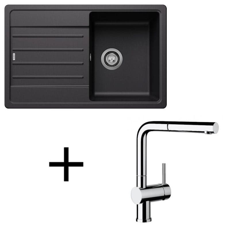 Blanco set Legra 45 S + Linus-S chróm biela soft 1