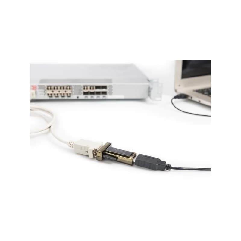 DIGITUS Prevodník USB 2.0 na sériový, DSUB 9M vr. Kábel USB A 80cm 2