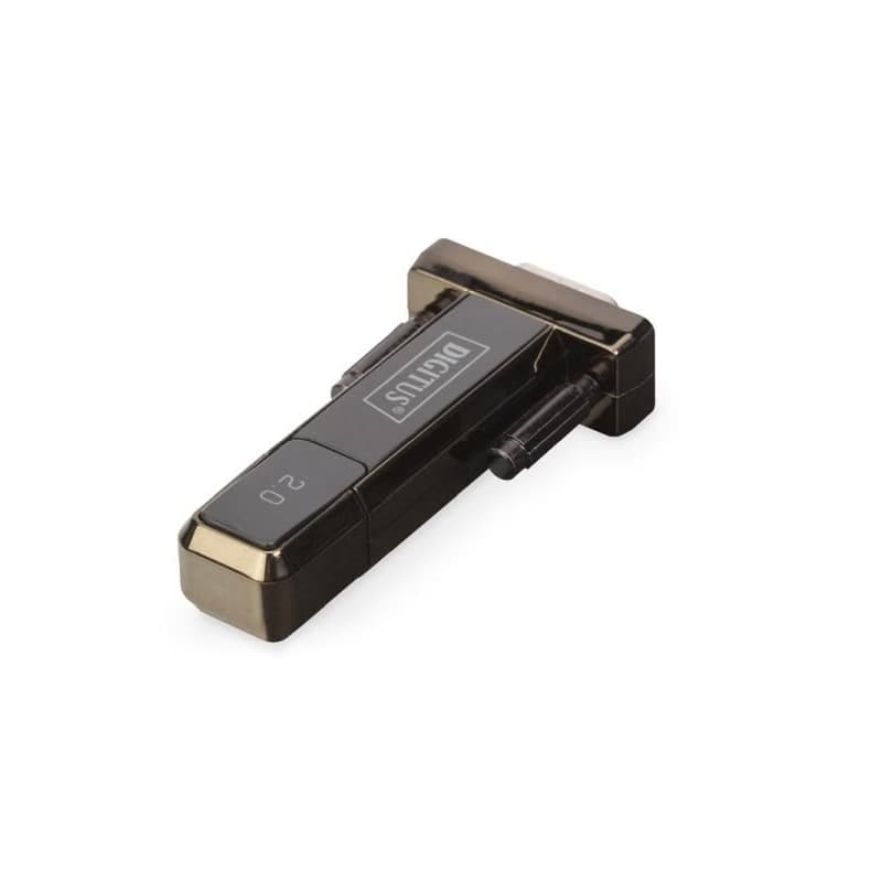 DIGITUS Prevodník USB 2.0 na sériový, DSUB 9M vr. Kábel USB A 80cm 4