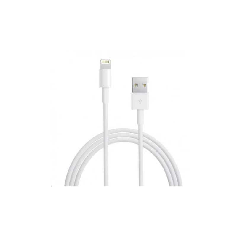 APPLE USB kábel s lightning konetorom - biely (bulk balenie) 1m 1
