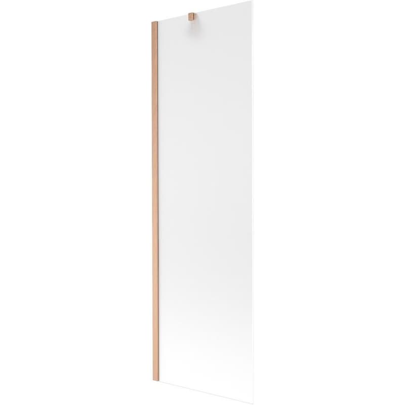 MEXEN/S - Next vaňová zástena FIX 60 x 150, dekor, meď kartáčovaná 895-060-000-00-30-65 1