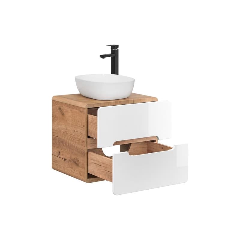 ArtCom Kúpeľňová skrinka s umývadlom ARUBA White U60/3 | 60 cm 3