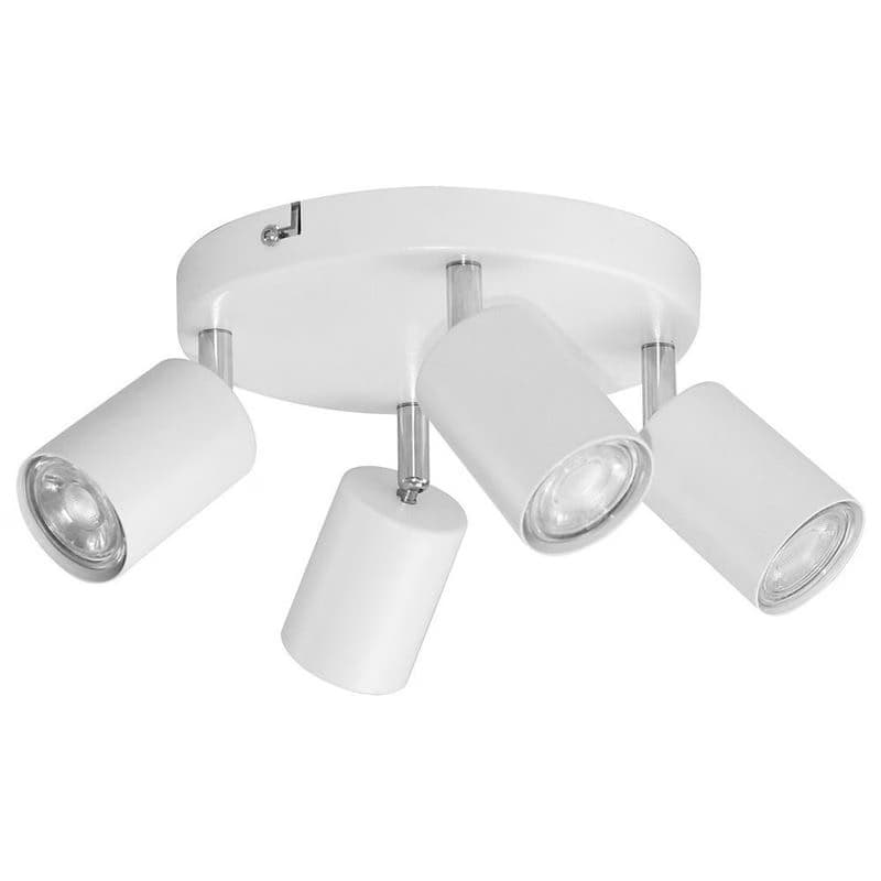 Nástenné a stropné svietidlo RINO, AD-OP-6347WGU10, 4x50W, GU10, IP20, biela (ORNO)