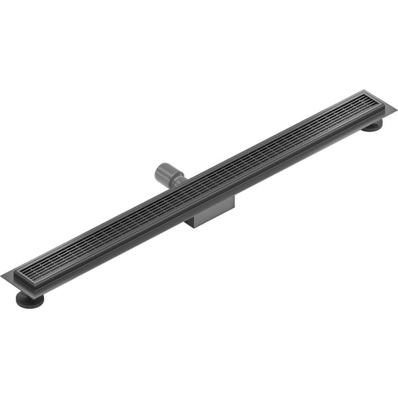 MEXEN/S - Flat M33 odtokový žľab 80, čierny 1733080-15 3