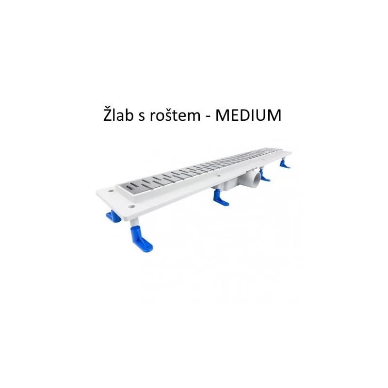 HOPA - Odtokový žľab Standardline MEDIUM - Dĺžka - 100 OLPZLABST99 2