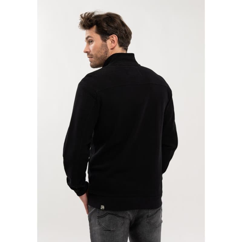 Pánska mikina so zipsom VOLCANO ARSEN-700-BLACK 3
