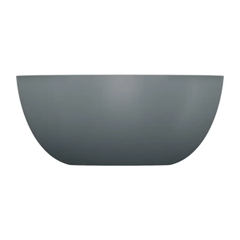 OMNIRES - SHELL M+ umývadlo na dosku, O35 cm, popolavo šedá matná SHELL350UNAG 2