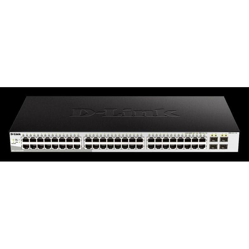 D-Link DGS-1210-52/ME/E 48-Port 10/100/1000BASE-T + 4-Port 1 Gbps SFP Ports Metro Ethernet 1