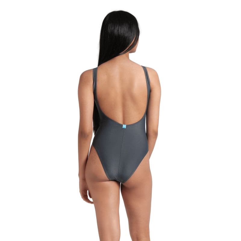 Dámske plavecké jednodielne plavky ARENA WOMENS TEAM STRIPE SWIMSUIT U BACK 6