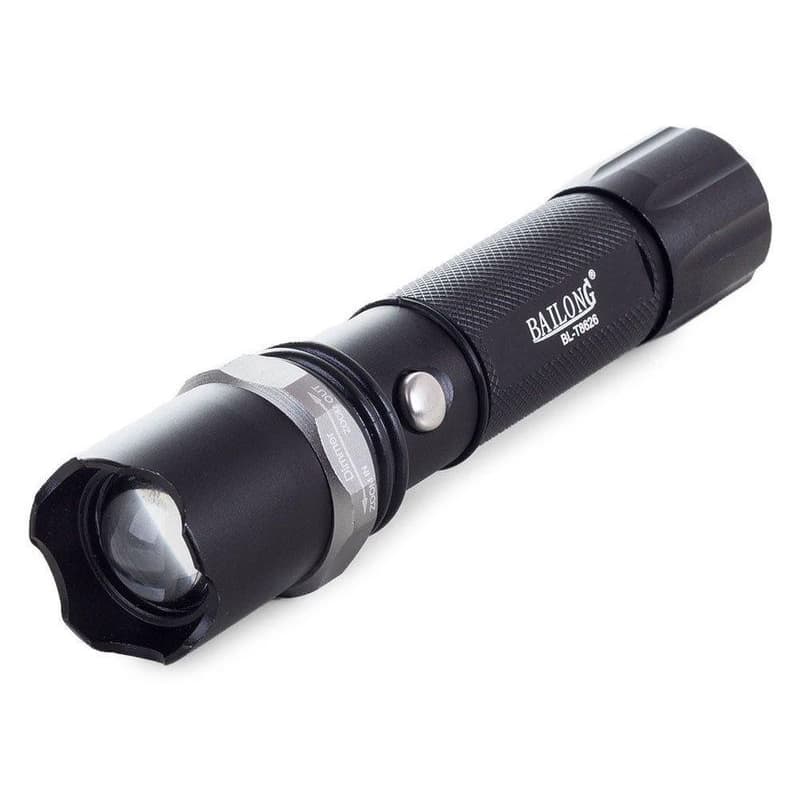 Baterka Bailong BL-8626, LED typu CREE XPE + výstražná násada 5