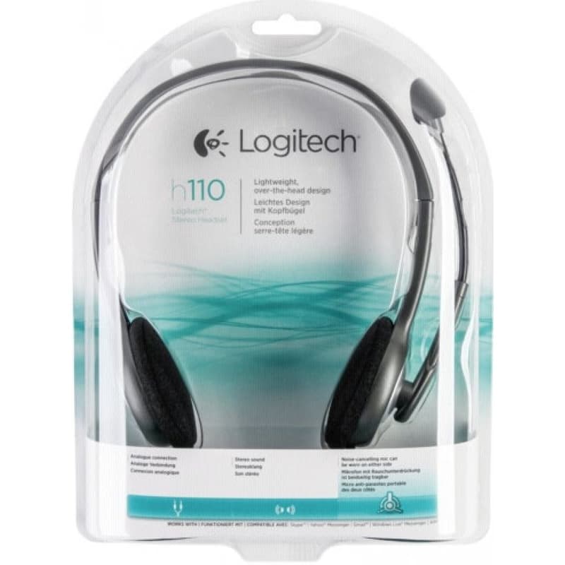 Logitech Headset H110 Stereo 6