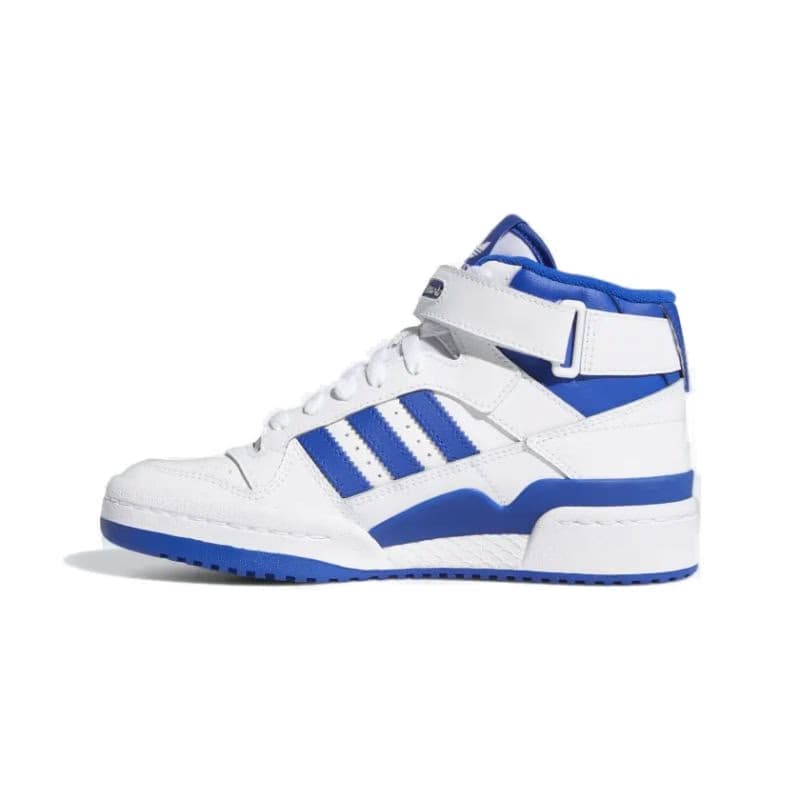 Chlapčenská vychádzková obuv ADIDAS ORIGINALS Forum Mid cloud white royal blue cloud white 3